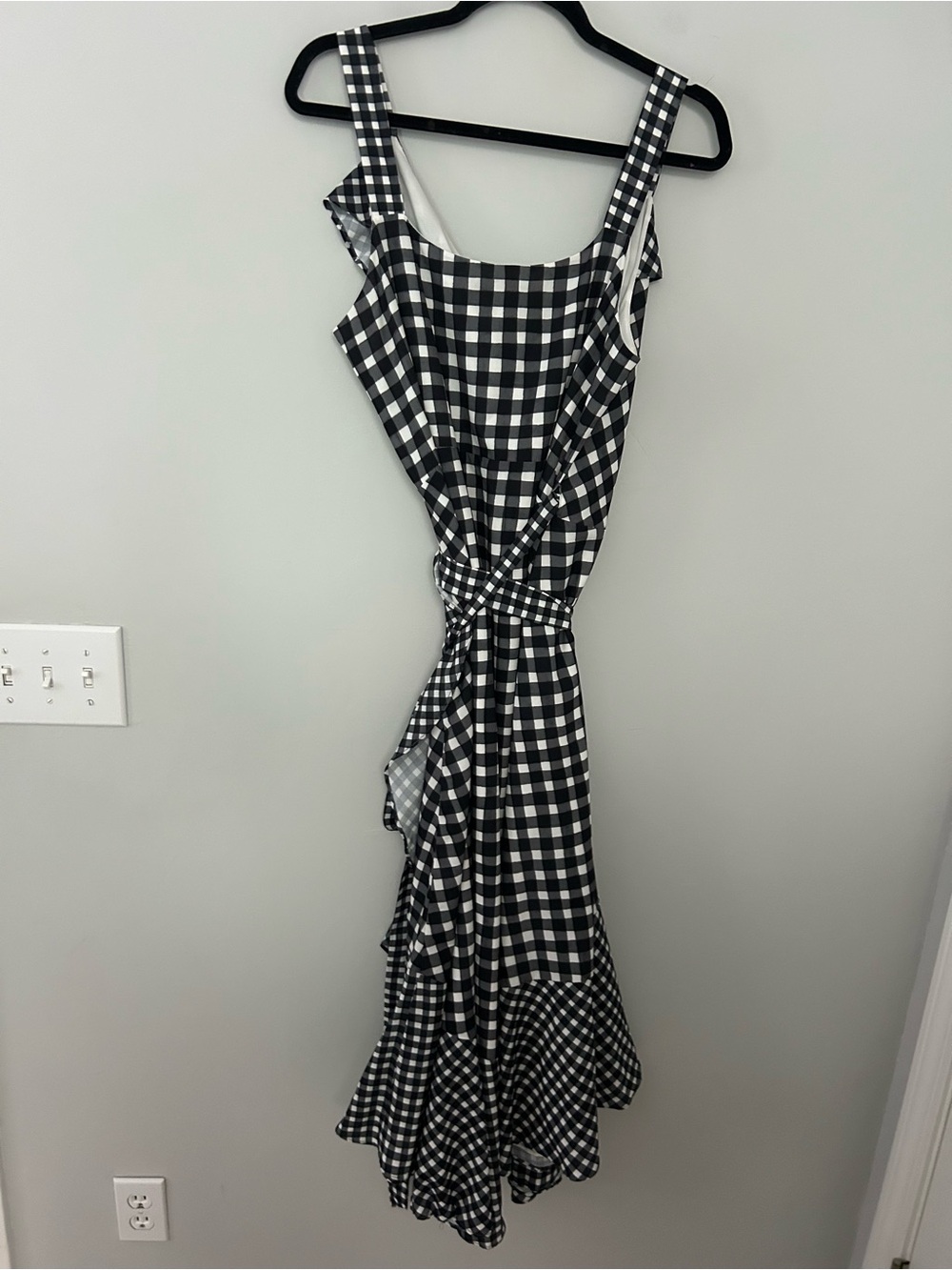 Anthropologie Hutch Gingham Wrap Dress - Picture 5 of 6
